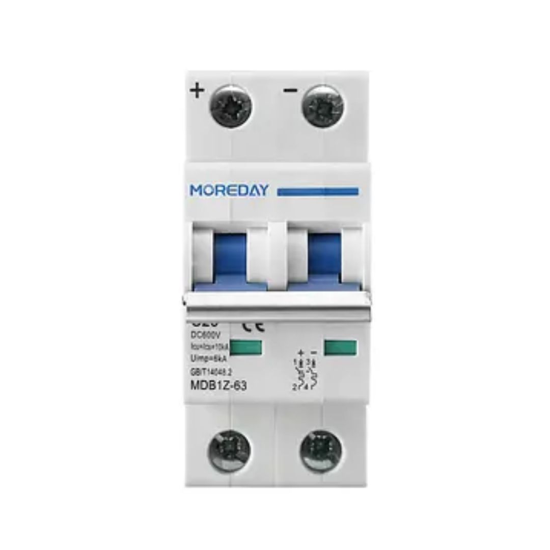 Breaker Solar DC 2X25A 600V MOREDAY