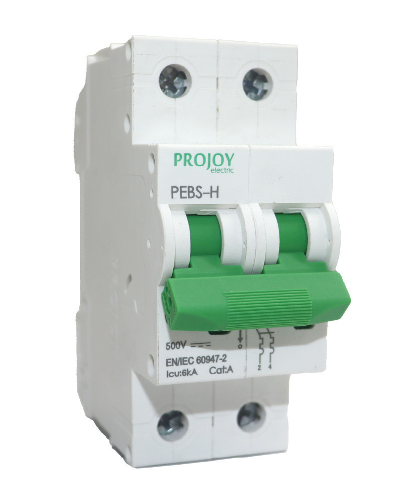 Breaker Solar DC 2X32A 500V PROJOY