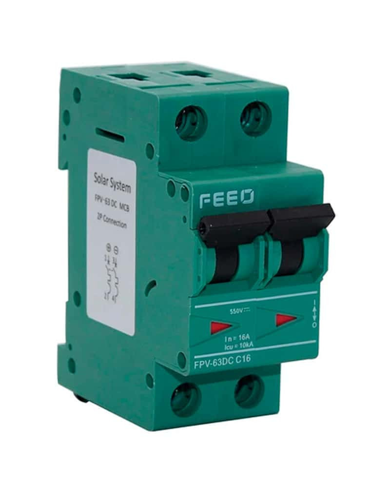 Breaker Solar DC 2X63A 800V FEEO