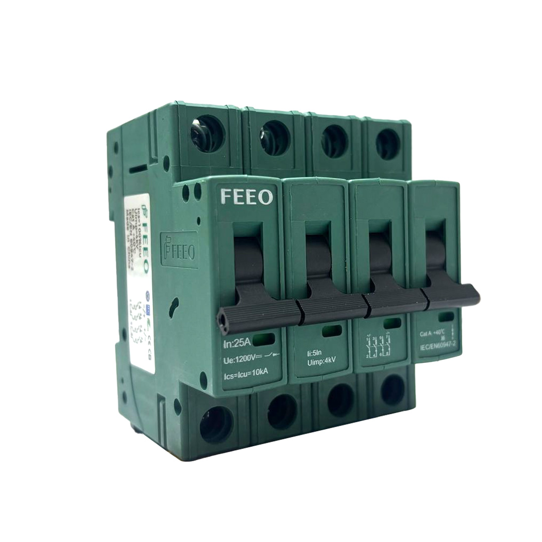 Breaker Solar DC 4X16A 1200V