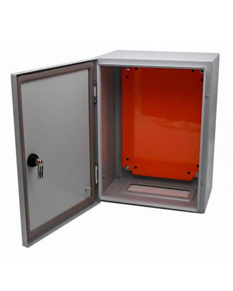 Caja de Proteccion Metalica IP65 para Exterior 40x30x15