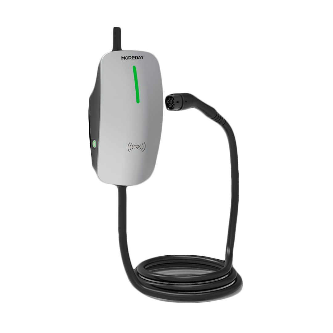 Cargador EV de Pared 7kW Bifasico GB/T Moreday MDAC132EN