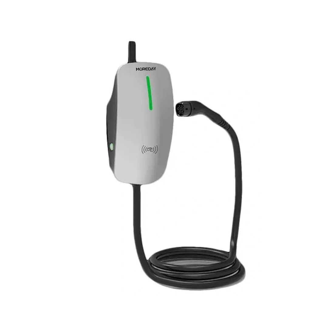 Cargador EV de Pared 7kW Bifasico GB/T Moreday MDAC332EN K