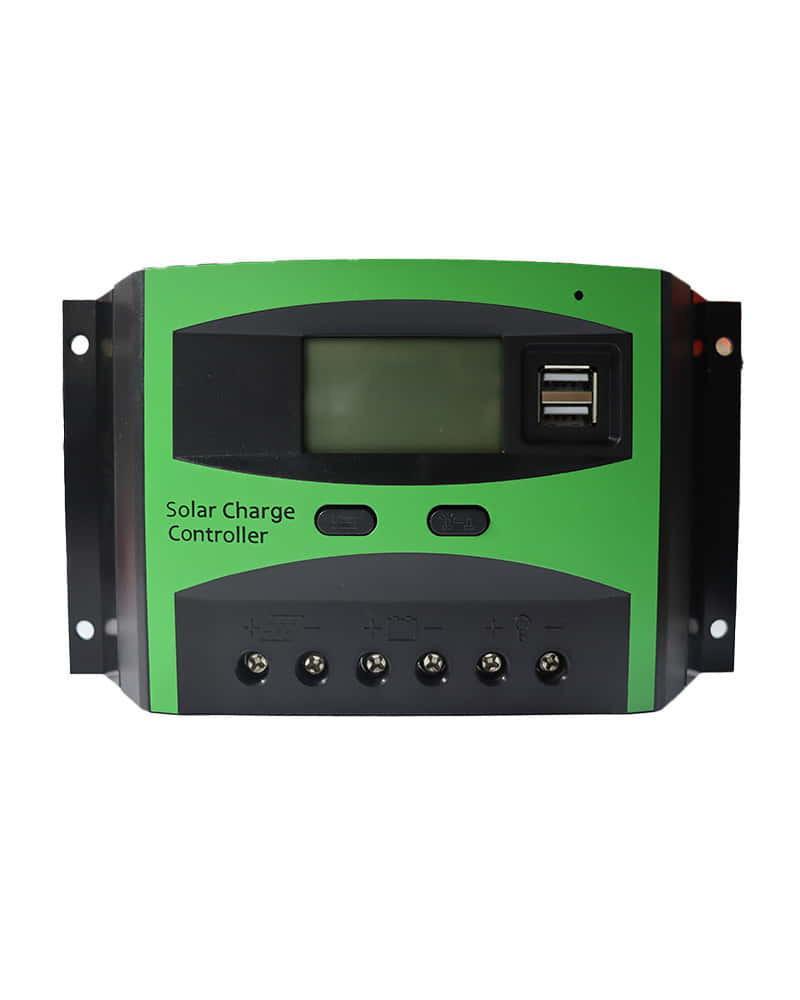 Controlador Carga 40A PWM 12-24V LCD Must Solar