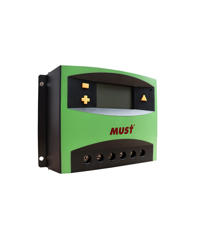 Controlador Carga 50A PWM 48V LCD Must Solar