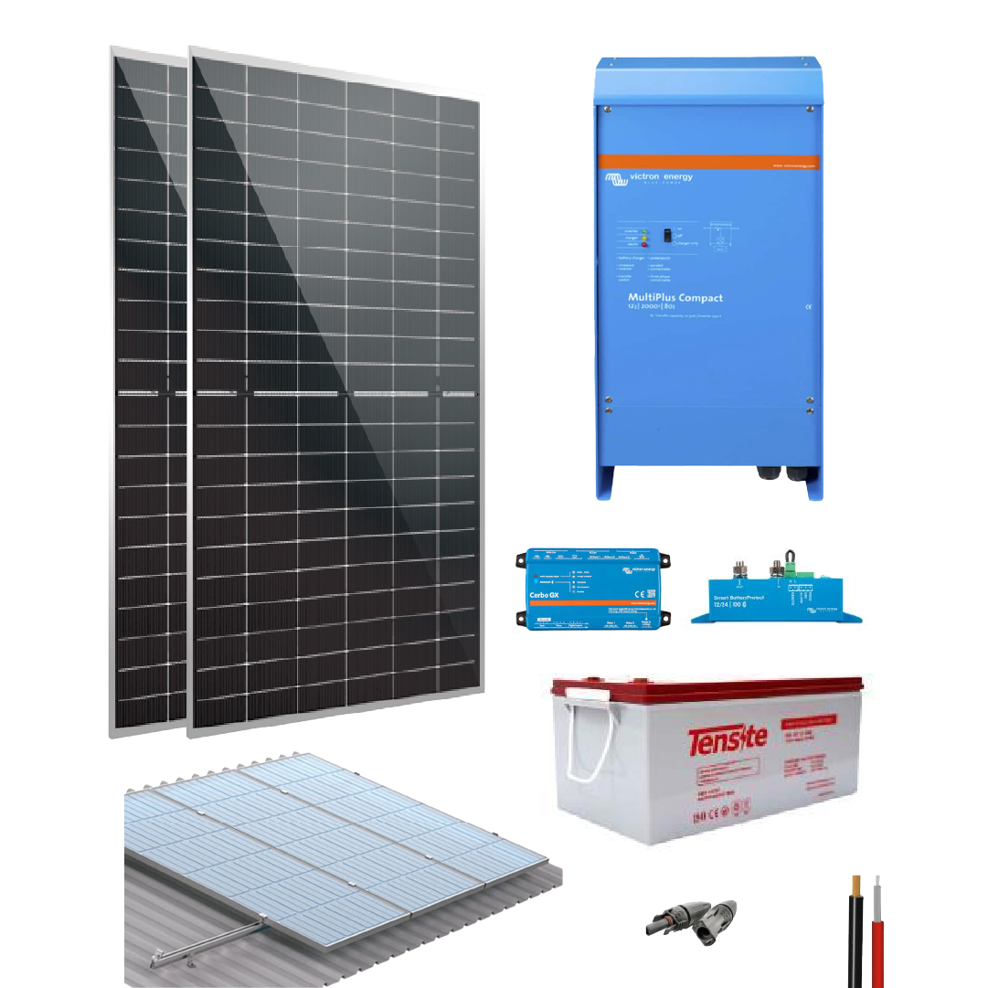 Kit Aislado 4340W/dia Victron Energy