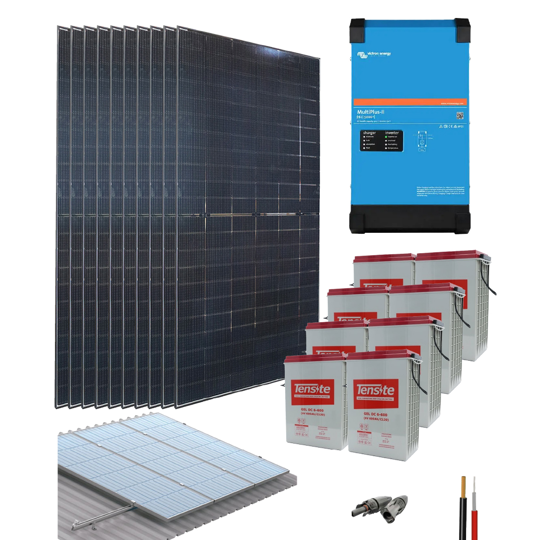 Kit Aislado 5000W 24850Wh/dia Victron