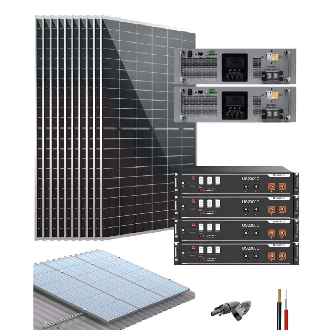 Kit Aislado para casa 3000W 8784Wh/día PHVolt