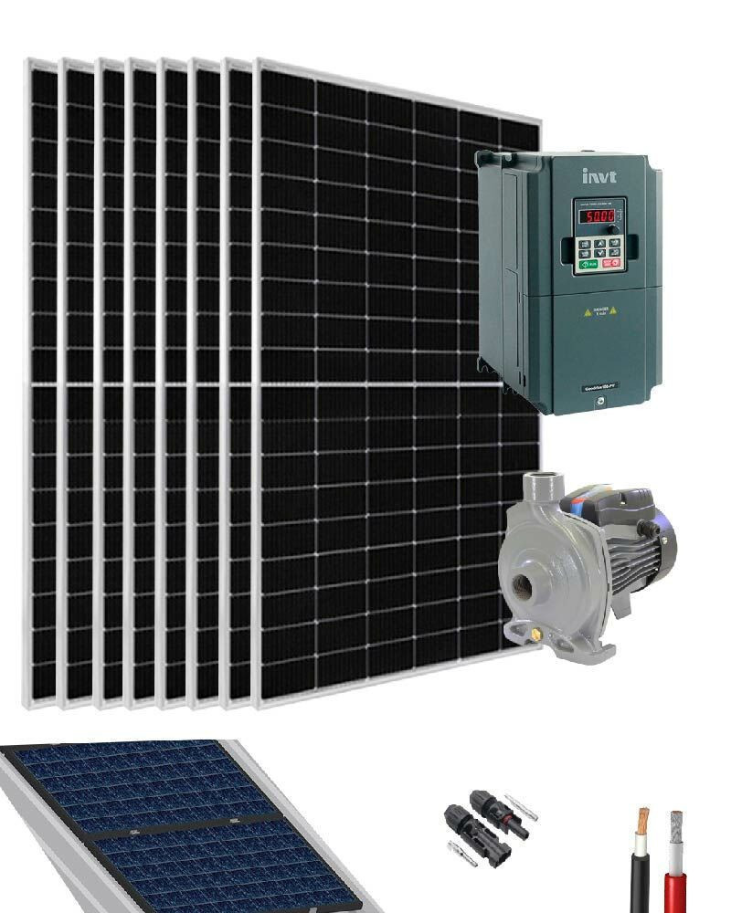 Kit Bombeo Solar Centrífuga hasta 3HP 220V