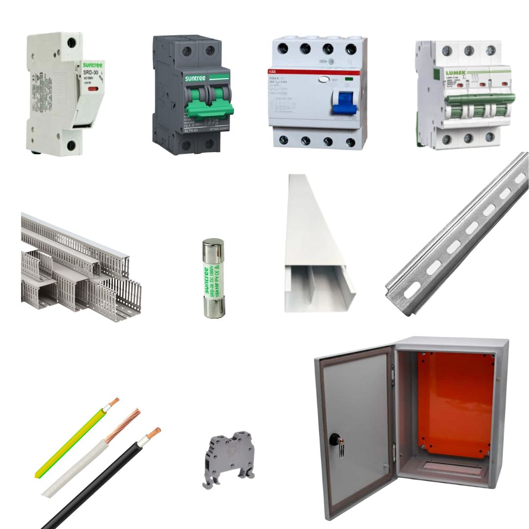Kit Material Electrico Hibrido 20A y AC 80A/50A