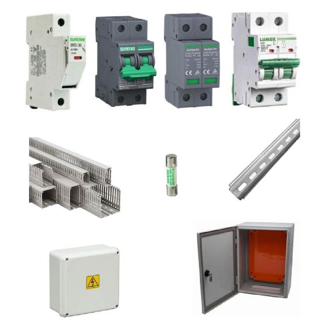 Kit Material Eléctrico Híbrido 20DC y 80AC