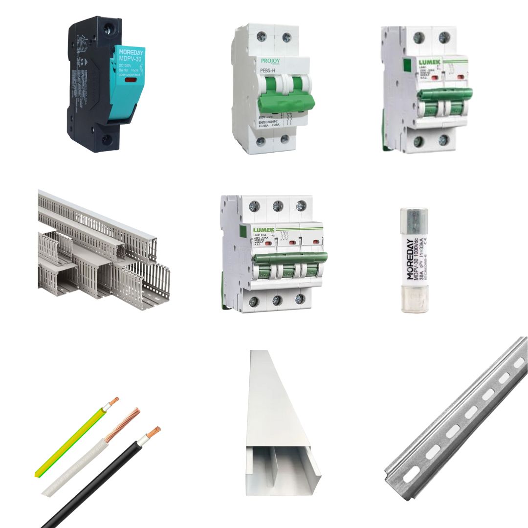 Kit Material Electrico Hibrido 25A y AC 32A/25A