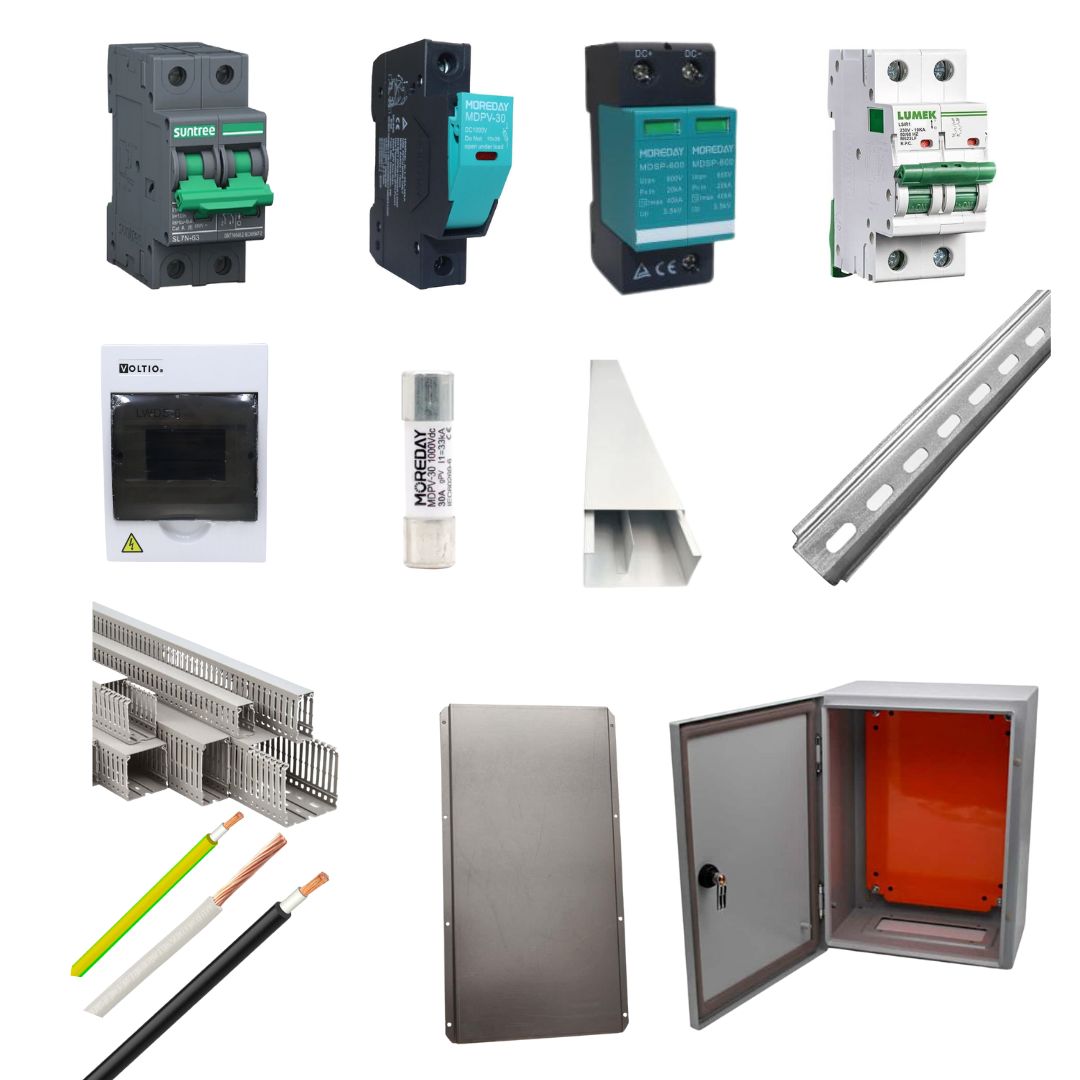Kit Material Electrico Hibrido 25A y AC 32A/32A