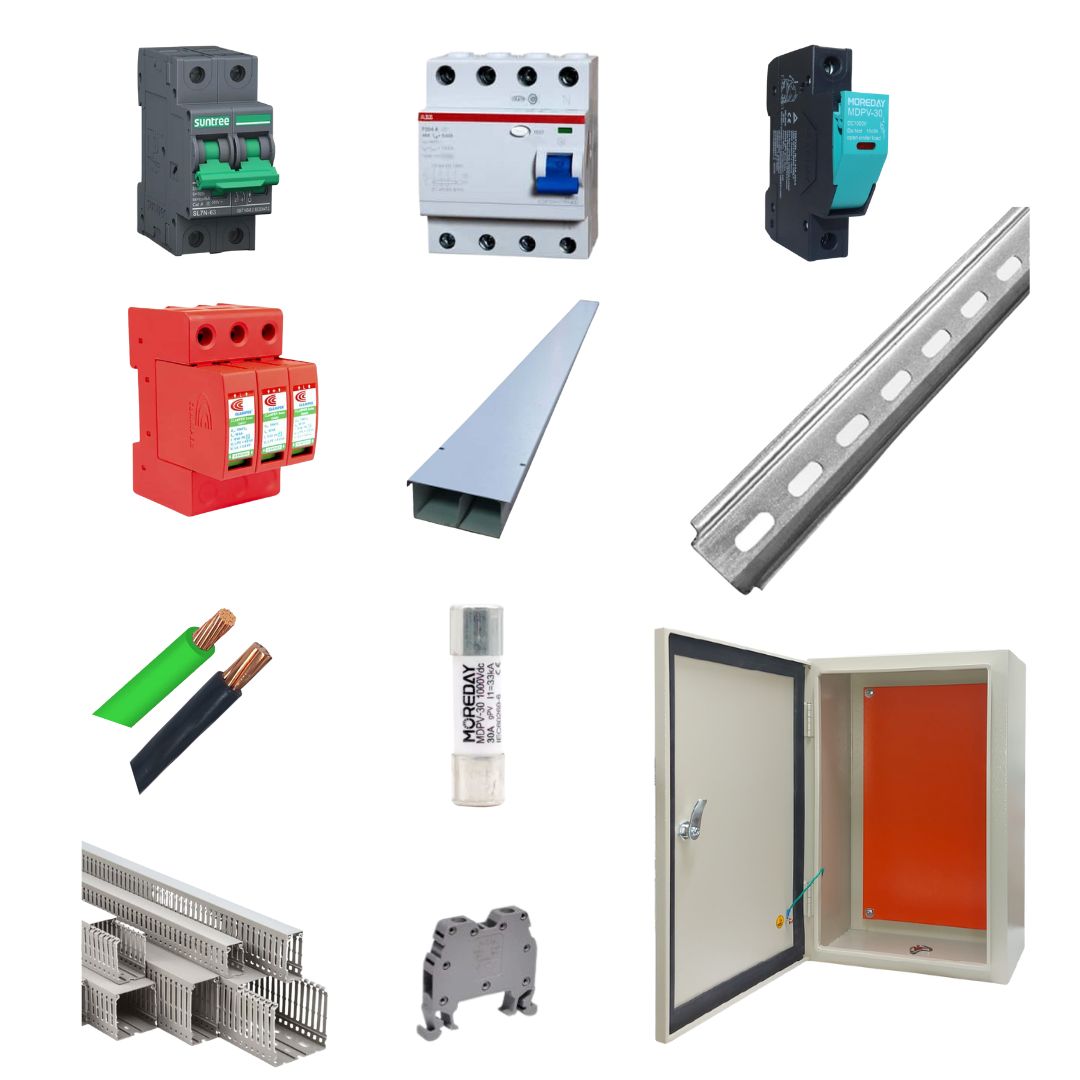 Kit Material Electrico Hibrido 25A y AC 80A/80A