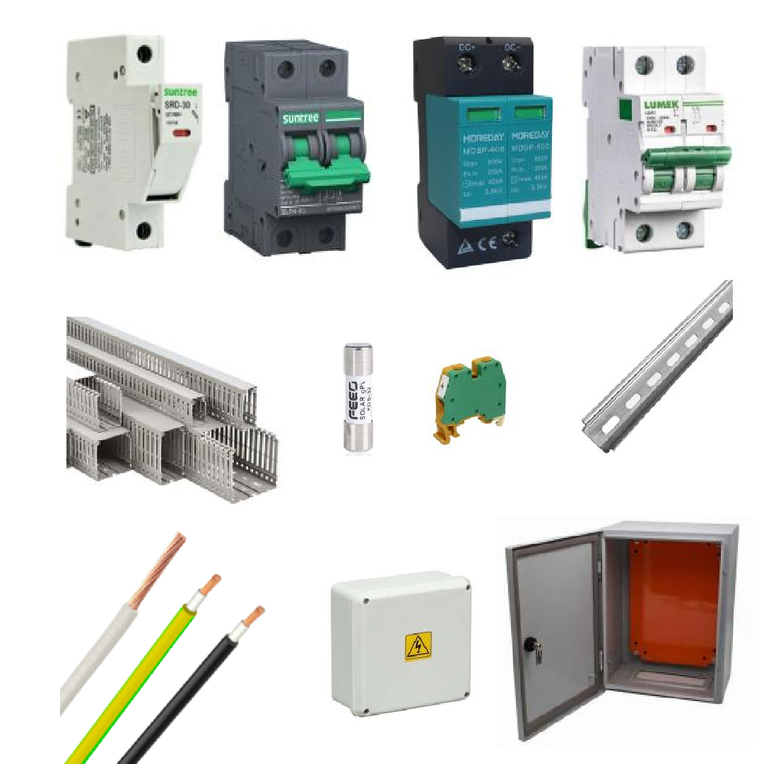 Kit Material Eléctrico On Grid 10kW 38DC y 50A