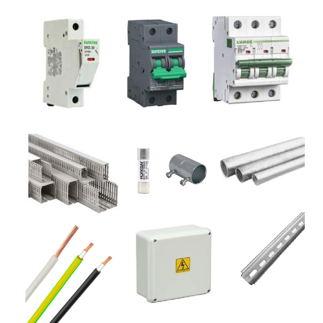 Kit Material Eléctrico On Grid 15kW 38DC y 50A