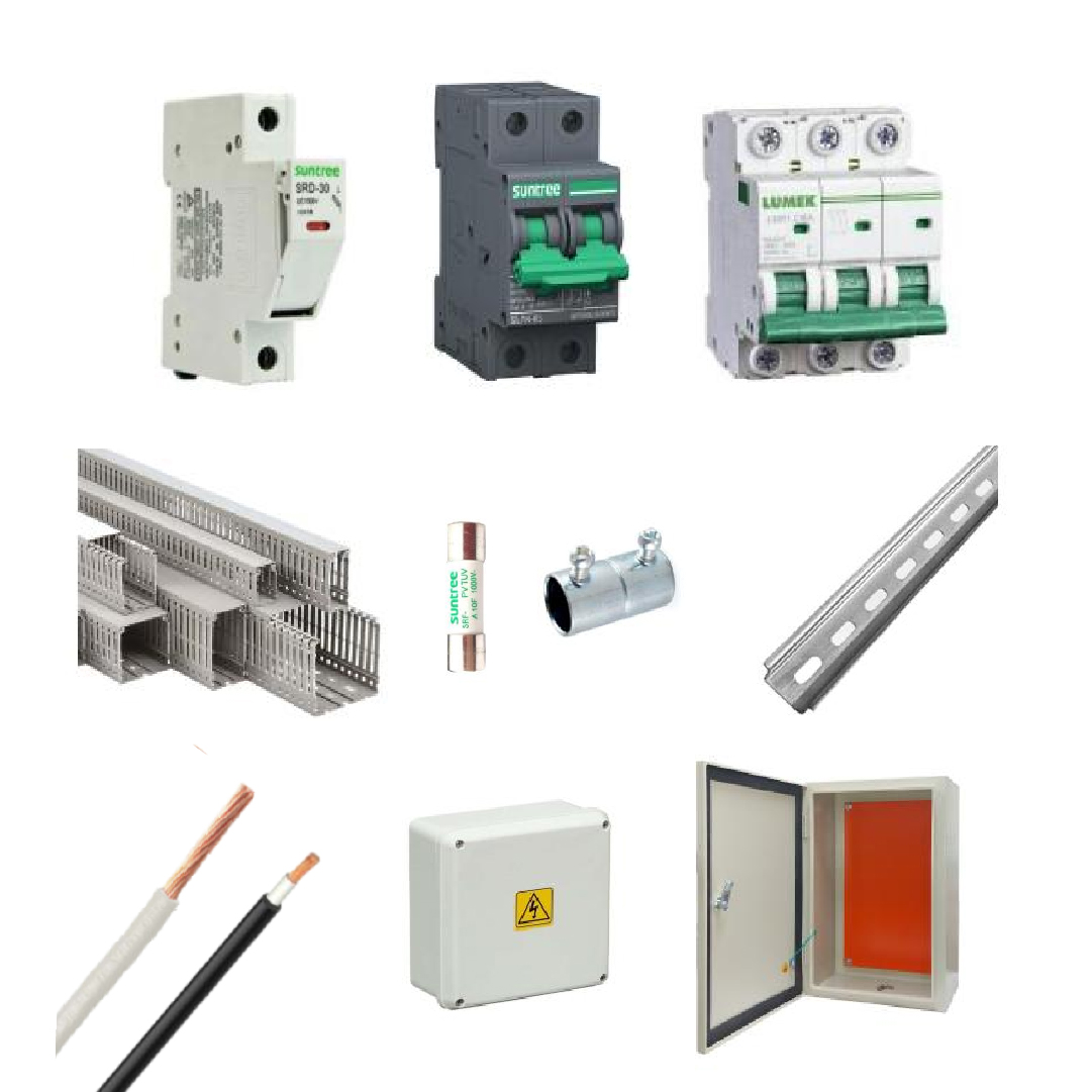 Kit Material Eléctrico On grid Trifásico 25DC y 40AC