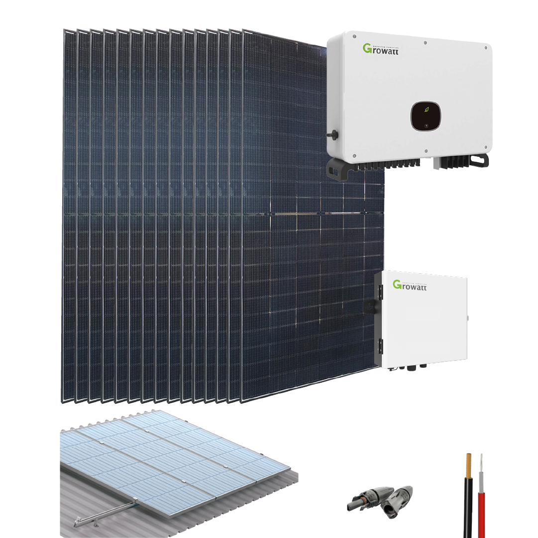 Kit On grid 160125 Wh/día Growatt
