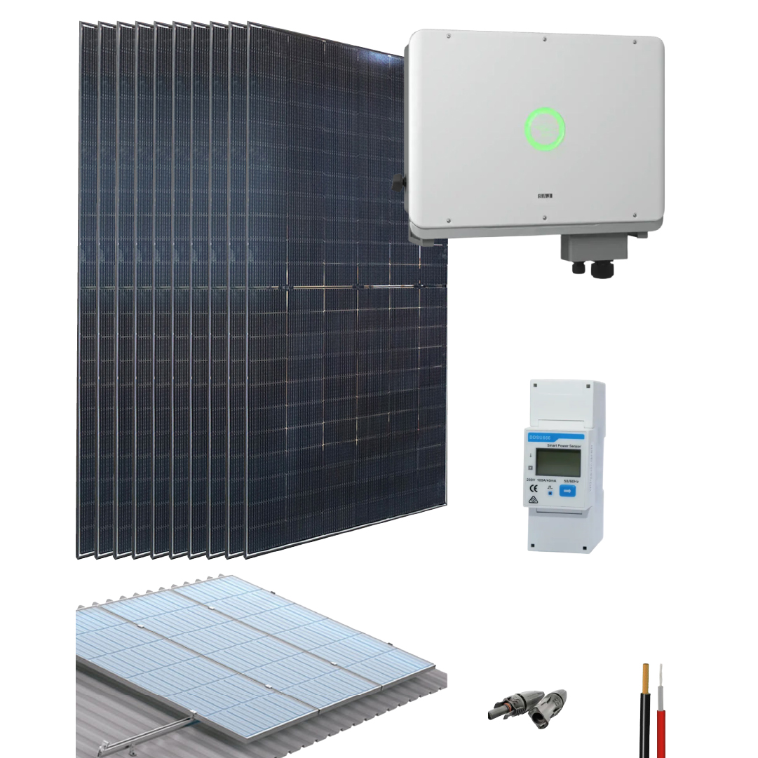 Kit On grid 24850Wh/dia 5kW SAJ
