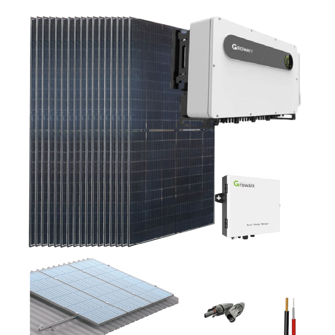 Kit On grid 50000W 337960Wh/día Growatt