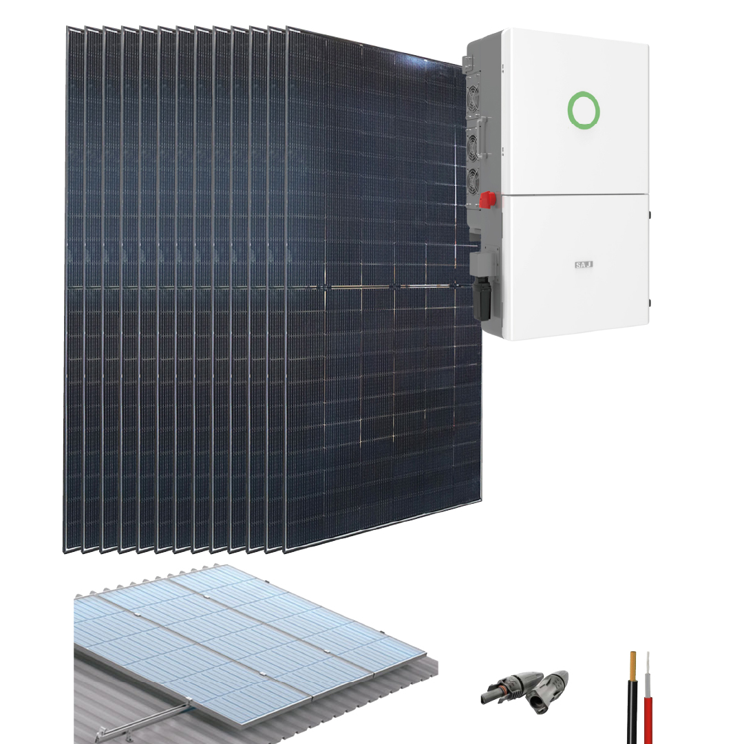 Kit On grid 9600W 39760Wh/dia SAJ