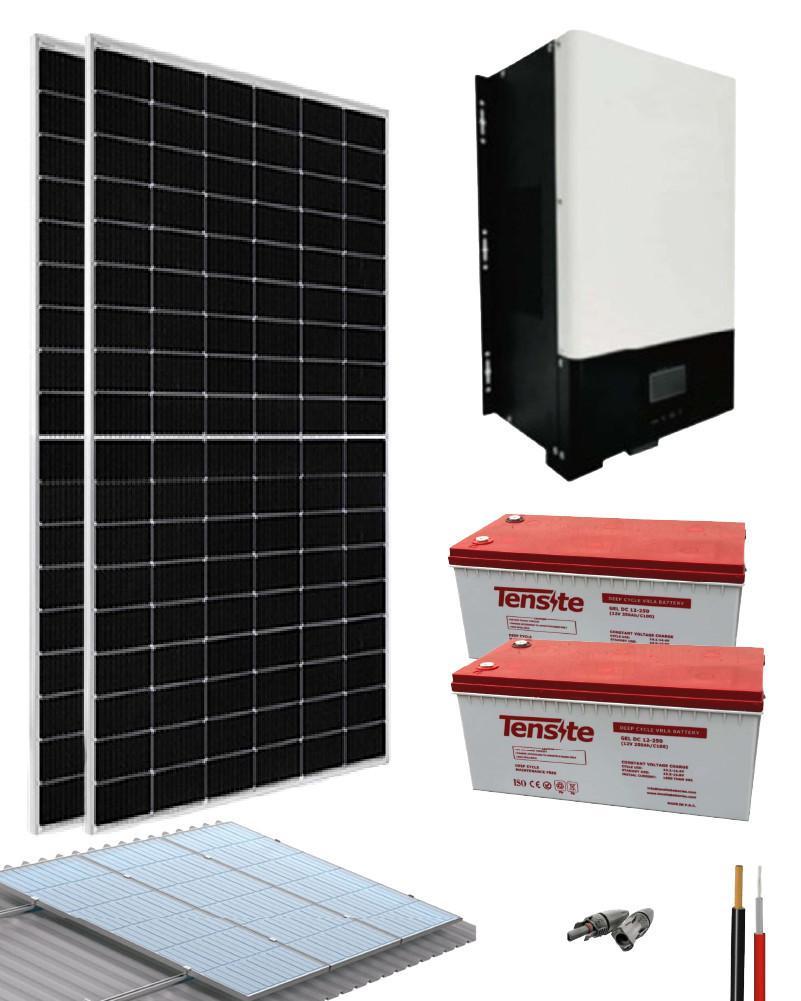 Kit Solar 1500W 24V 4270Whdía