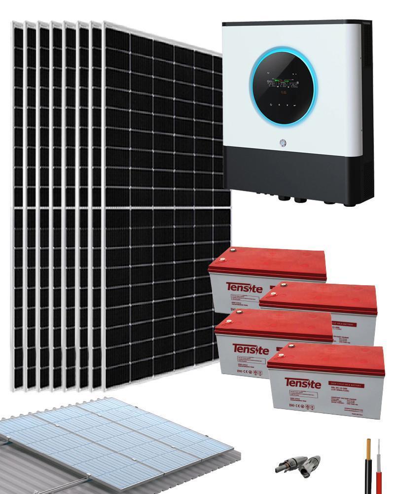 Kit Solar 6500W 48V 17360Whdía Tensite