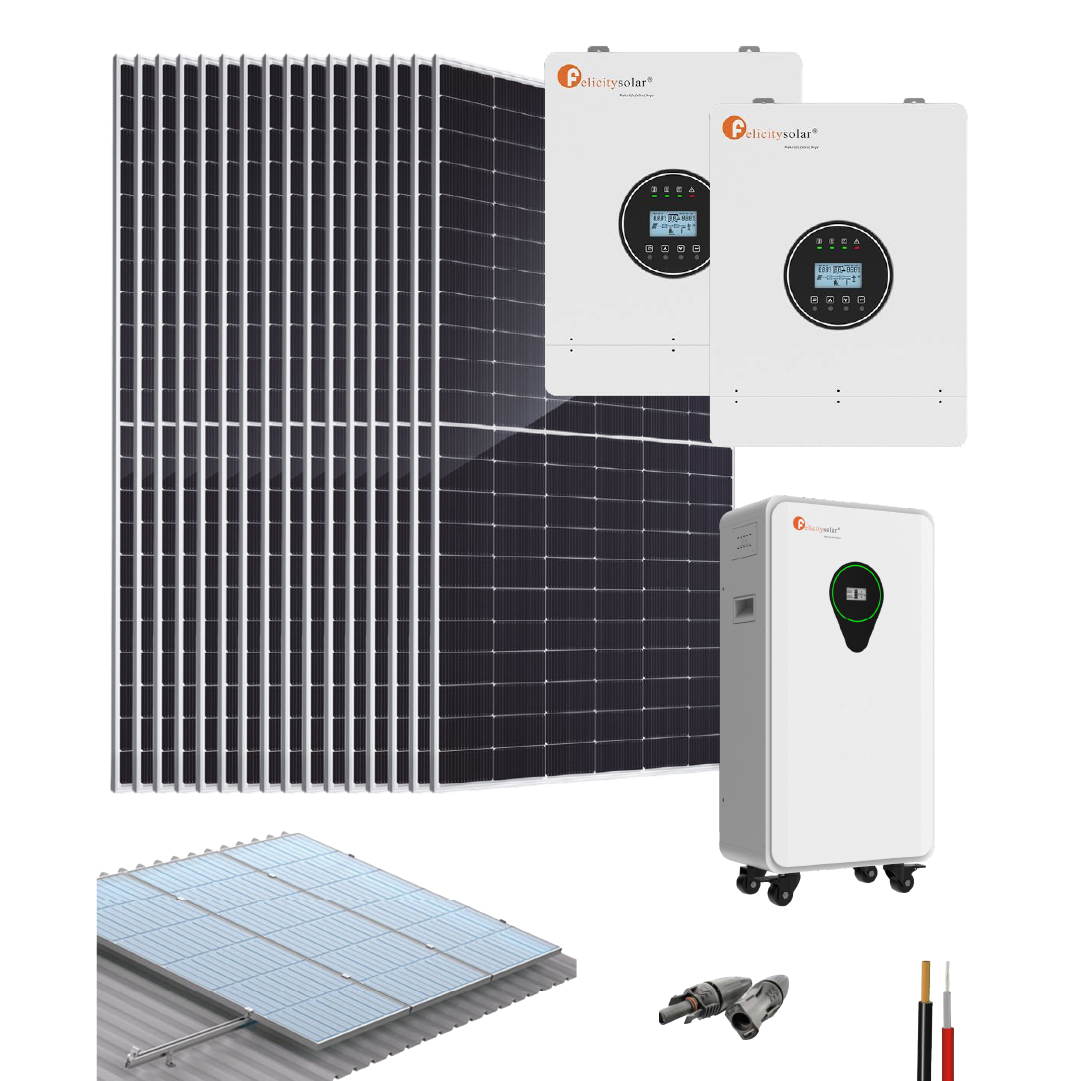 Kit Solar Aislado 18000Wh/día Felicity
