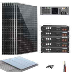 Kit Solar Aislado 3000W 48 rack 17080Wh/día PH VOLT