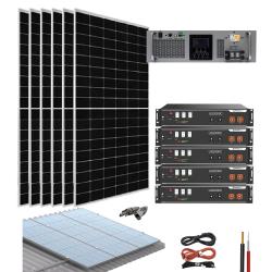 Kit Solar Aislado 3000W 48V 21350Wh/día