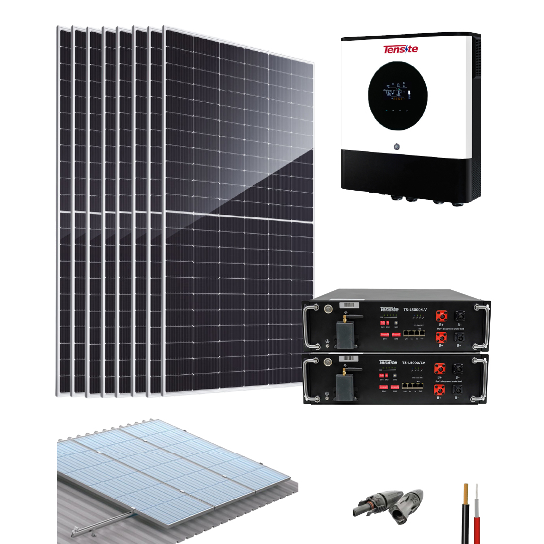 kit solar aislado 6500W 48V 19808W/h día