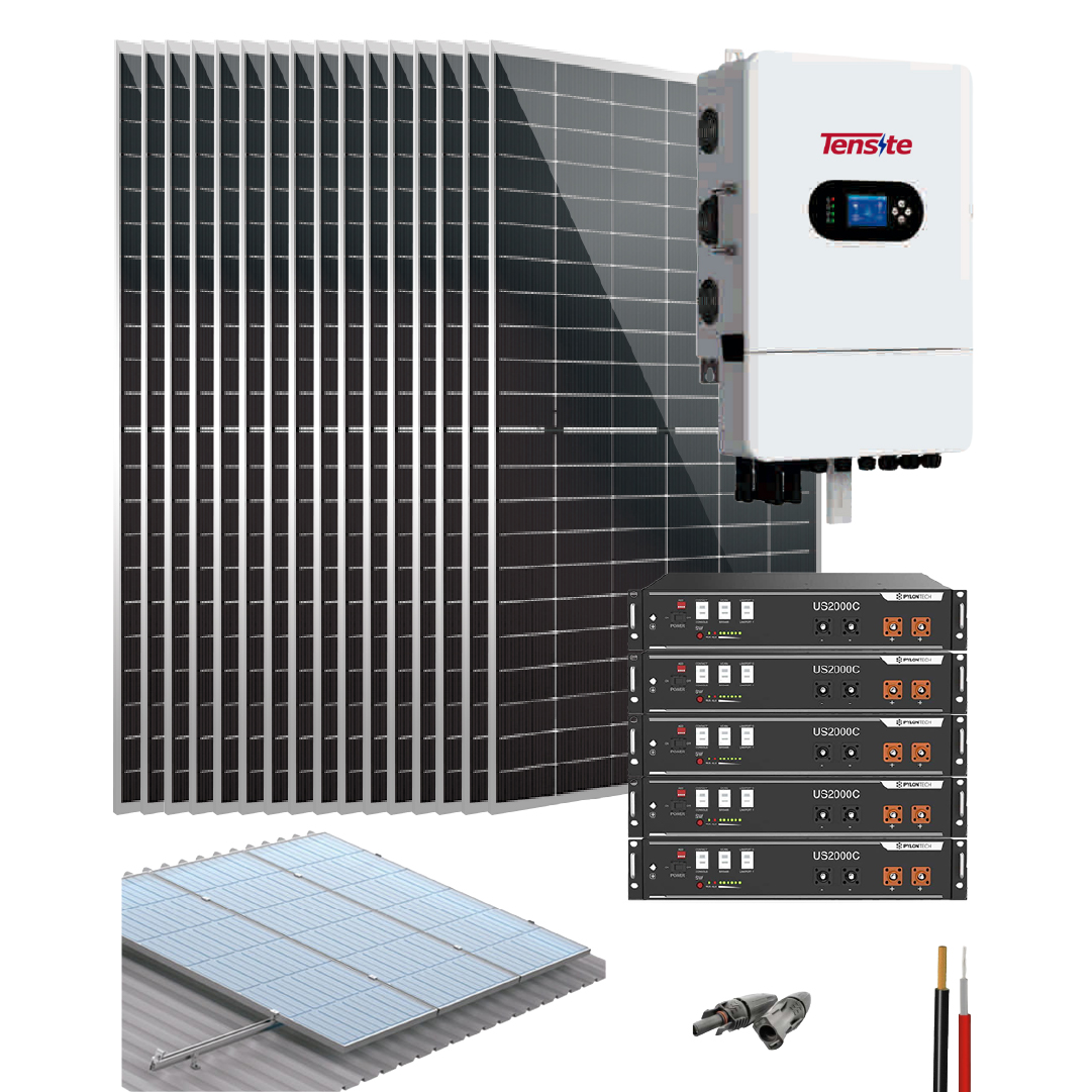 Kit Solar Hibrido 34720W/dia Tensite