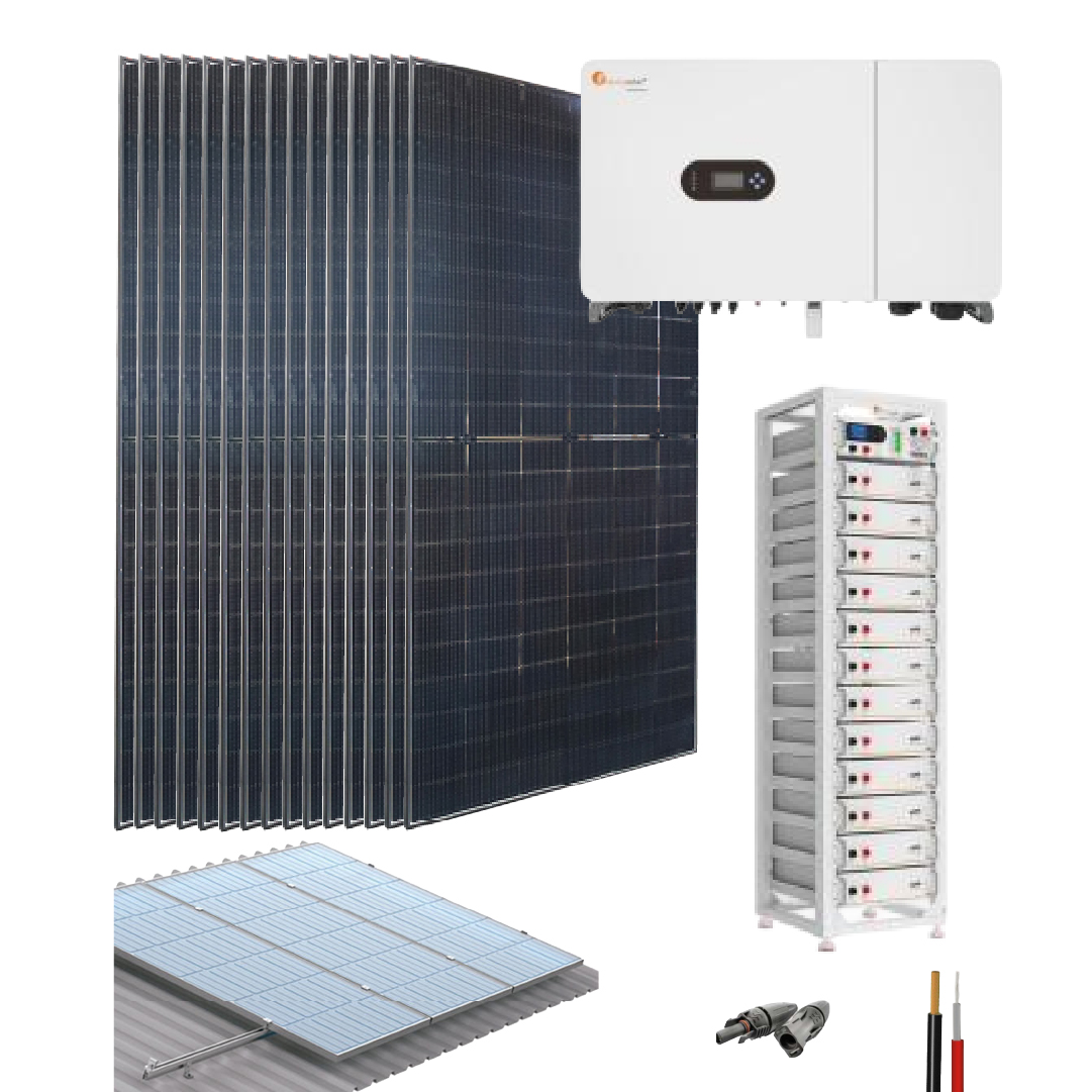 Kit Solar Hibrido 60000Wh/día Felicity