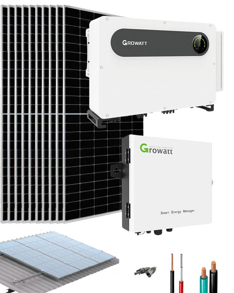 Kit Solar On Grid 75KW- 409920Wh/dia Growatt