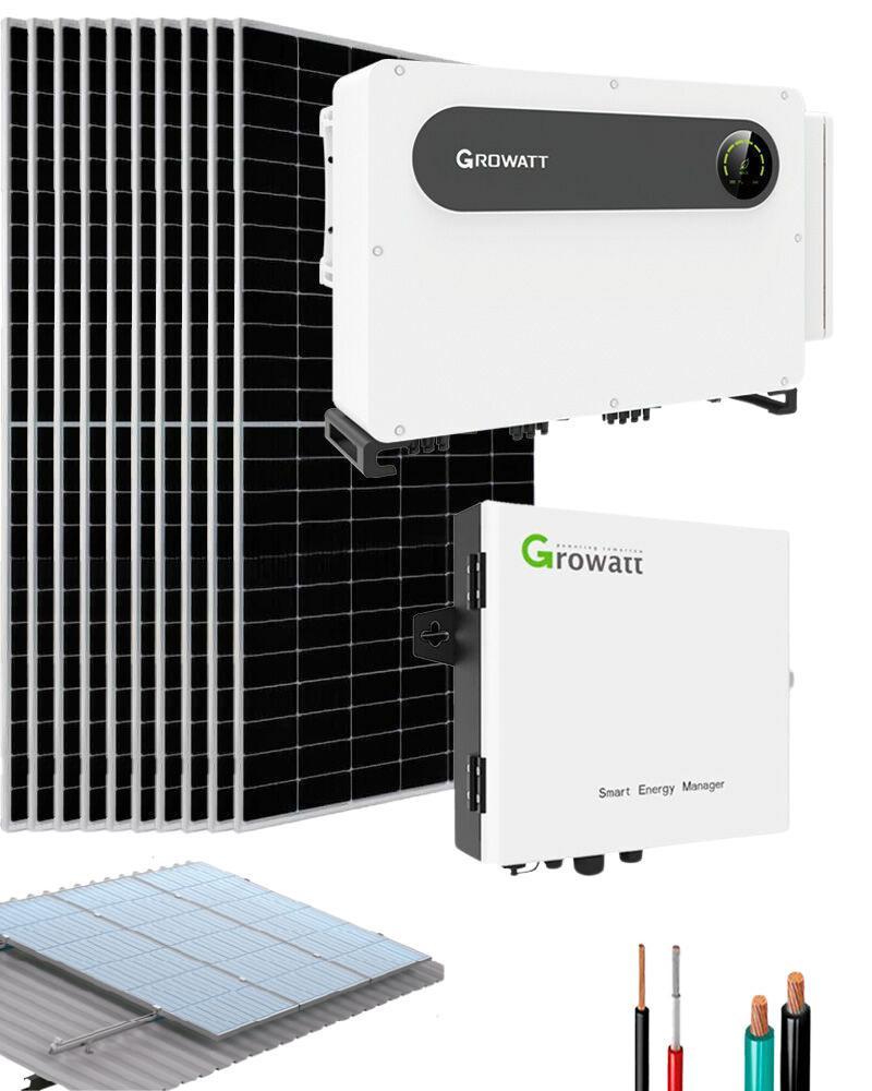Kit Solar OnGrid 50KW 273280Wh/dia Growatt