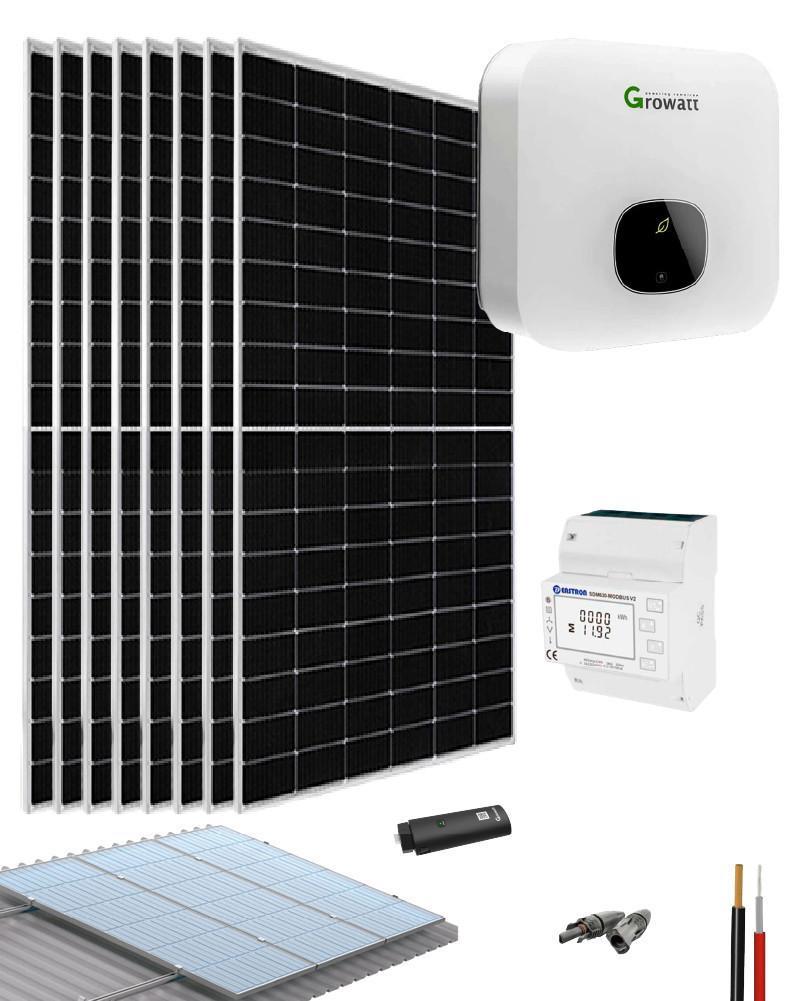 Kit Solar OnGrid 6000W 29820Whdía Growatt