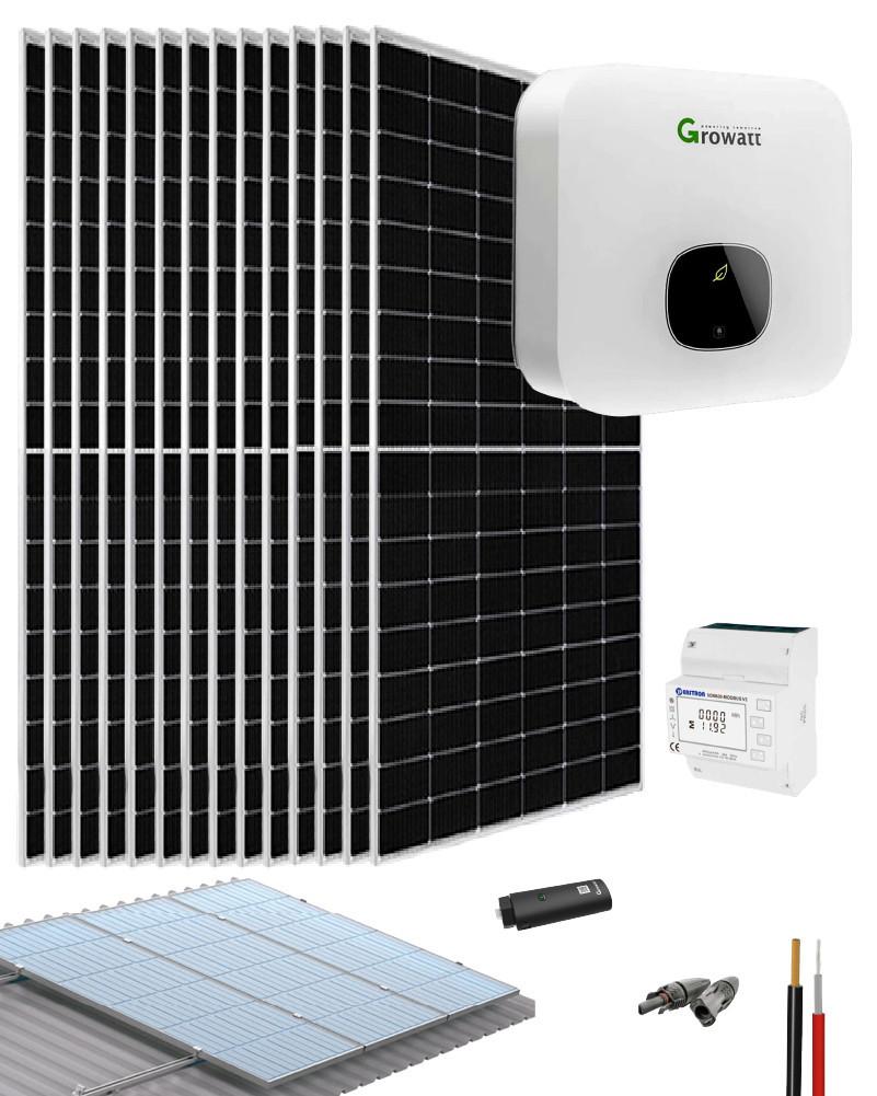 Kit Solar OnGrid 6000W 29890Wh/día Growatt