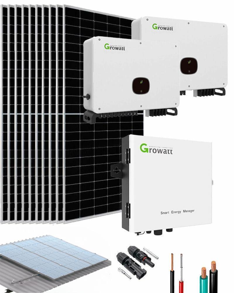 Kit Solar OnGrid 60KW 256200Wh/día Growatt