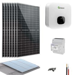 Kit solar para casa 4200W 15372Wh/día