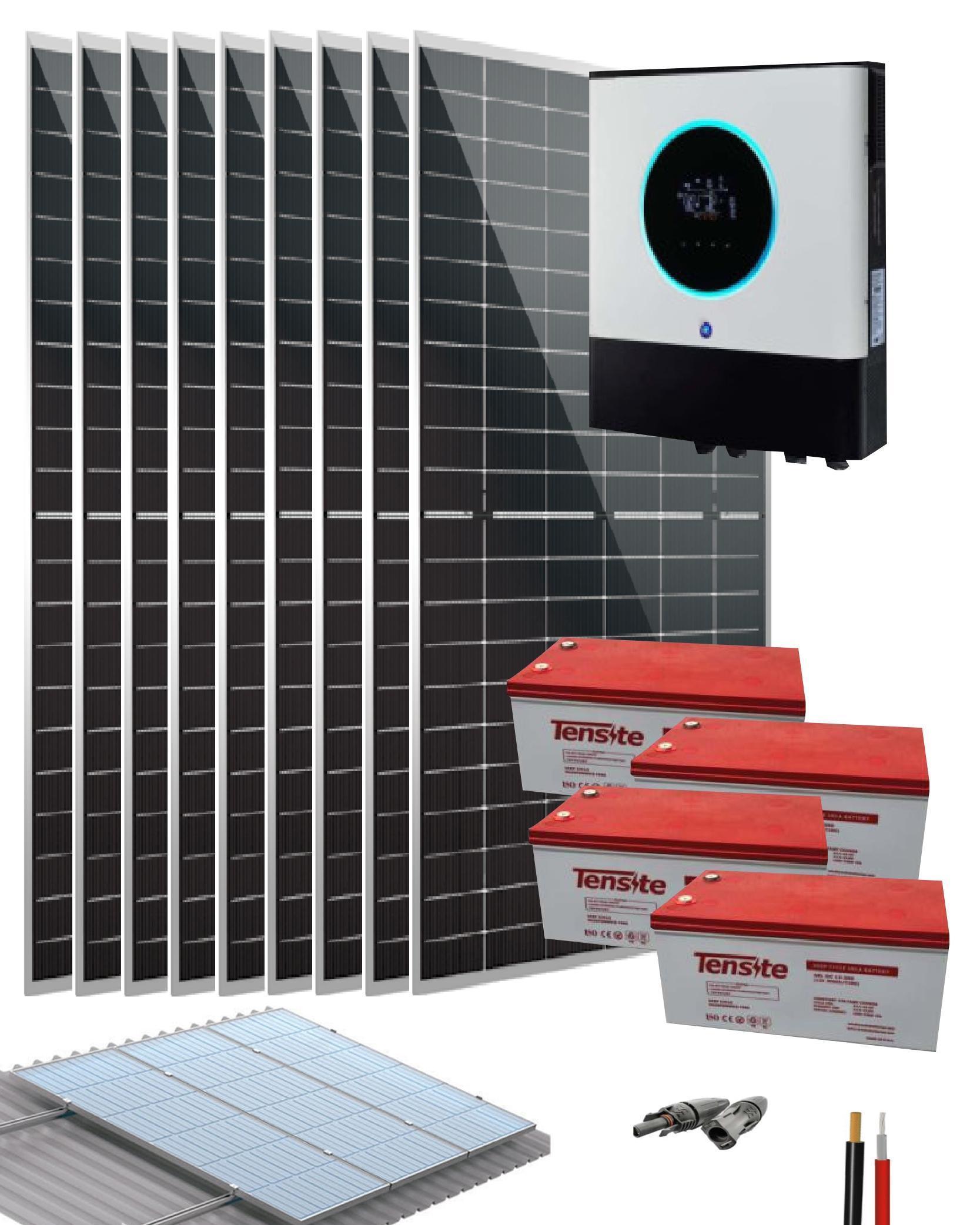 Kit Solar para Casa 6500W 25620Whdia Voltronic