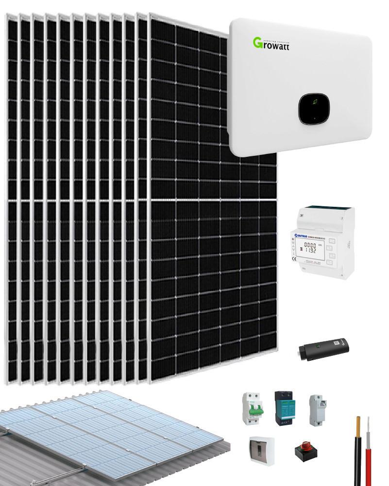 Kit Solar para casa Trifásico 8000W 12810Wh/día
