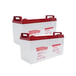 Pack 2 ud Baterías Santa Marta de GEL 12V 150Ah Tensite