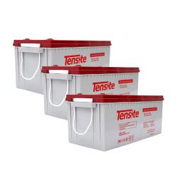 Pack 3 ud Baterías Colombia de GEL 12V 250Ah Tensite