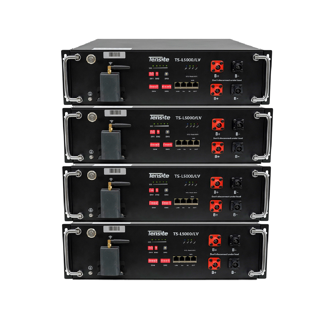 Pack 4 baterías Litio 4.8kWh 48V TS-L5000/LV Tensite