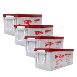 Pack 4 ud Baterías Barranquilla de GEL 12V 250Ah Tensite