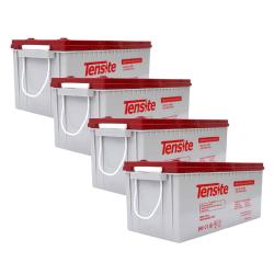 Pack 4 ud Baterías Colombia de GEL 12V 250Ah Tensite