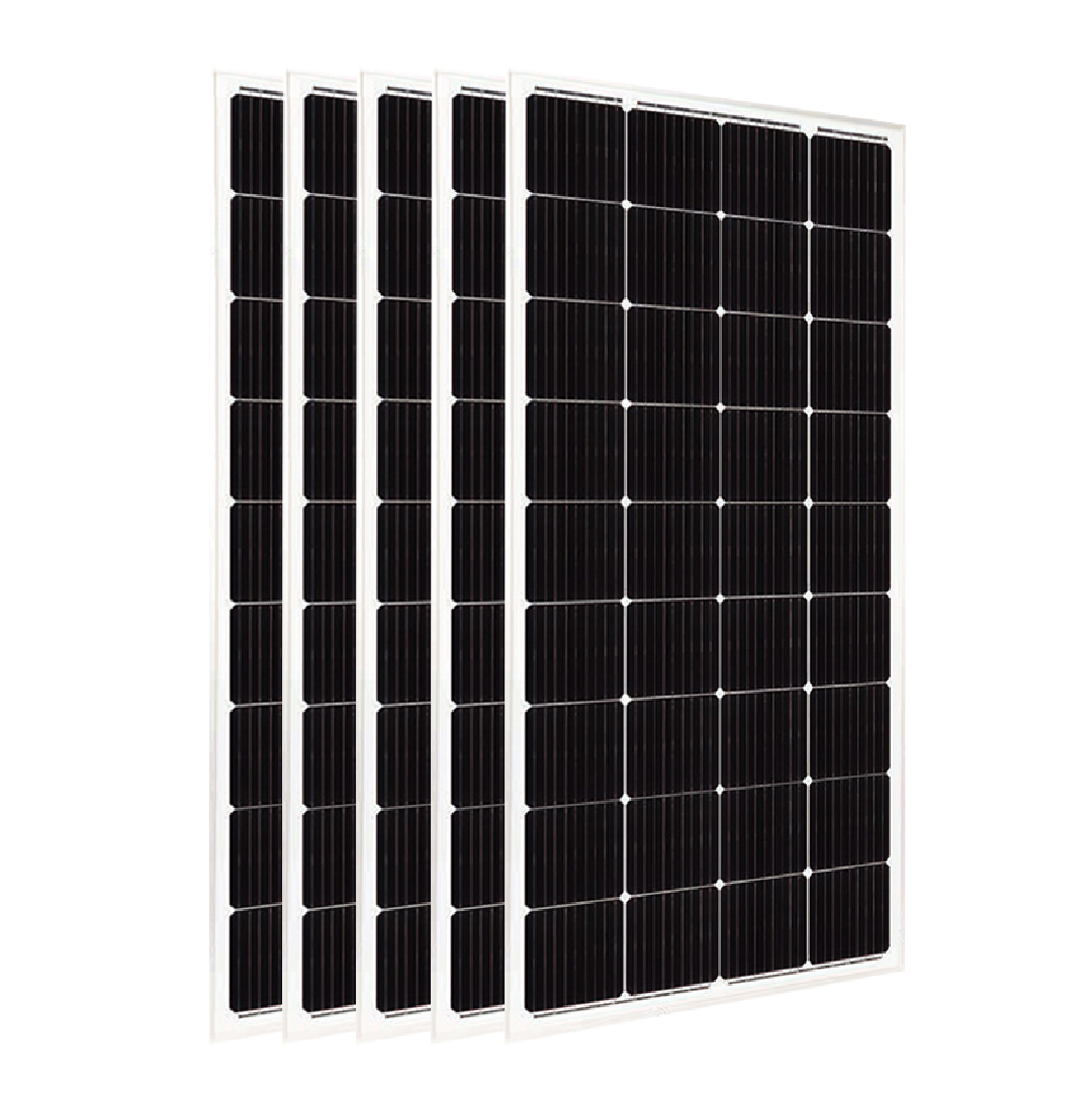 Pack 5 und Panel Solar pequeño 210W 12V Monocristalino