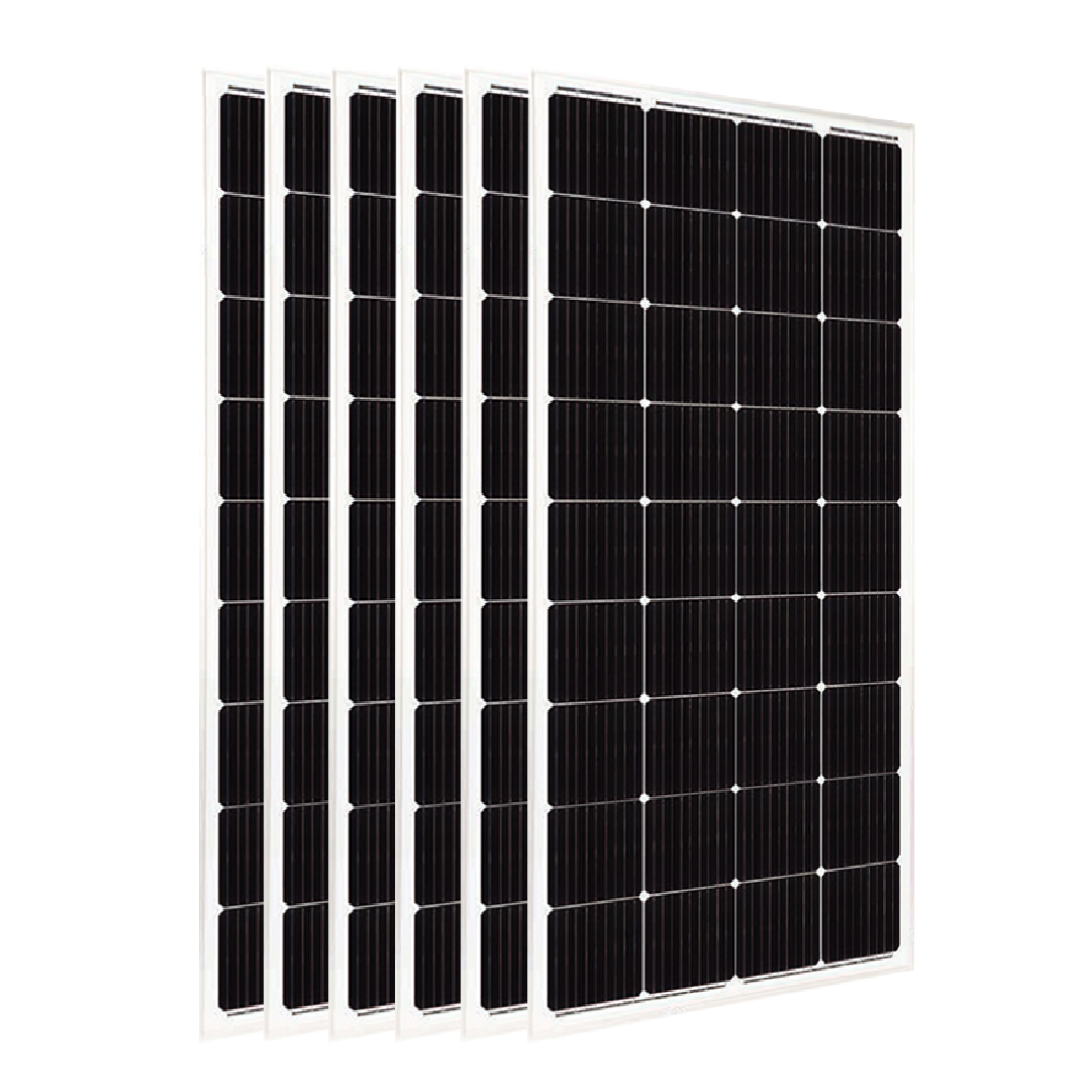 Pack 6 und Panel Solar pequeño 210W 12V Monocristalino