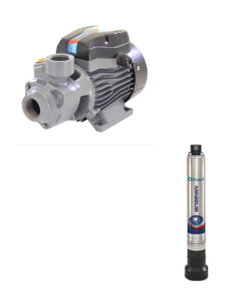 Pack Electrobomba de agua sumergible y de superficie