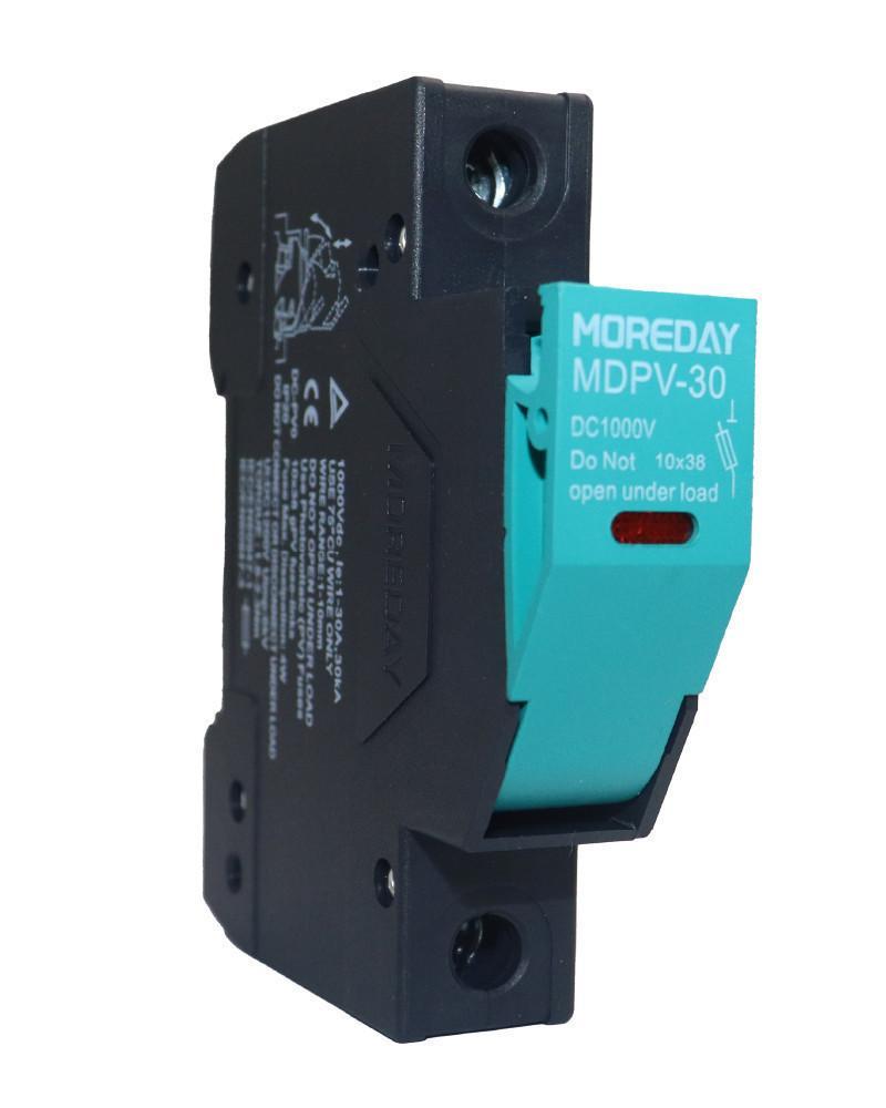 Portafusible DC 10x38 1000V Moreday